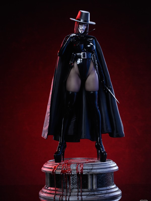 Dtalon Studio V for Vendetta 1st Miss V Hot Sexy 1/4 Statue